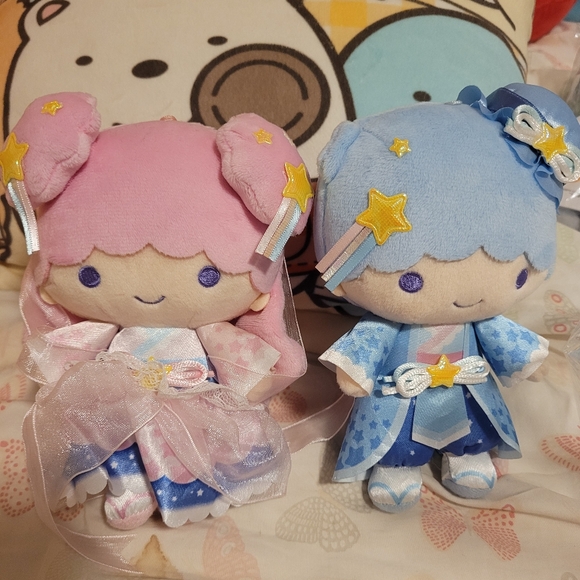 Little Twin Stars RARE Sanrio Plush Tanabata holiday toys Japan - Picture 1 of 11